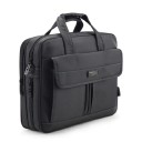 Bolsa para portátil Bolsa de trabajo elegante con compartimentos con cremallera y un bolsillo frontal Asas para llevar en la mano Material oxford 8