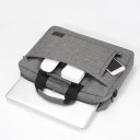 Bolsa para portátil de 17 a 17,3 pulgadas con acolchado de airbag 47 x 36 x 8 cm Correa desmontable Para el trabajo y los viajes 5