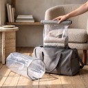 Bolsa seca interior para mochila impermeable Tamaño 50 x 90 cm Folio Polycro resistente a desgarros Transparente Para senderismo y trekking y camping 4