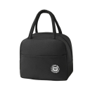 Bolsa térmica 22x14x19 cm Bolsa de almoço portátil neutra Pequena bolsa isolante para alimentos Bebidas Piquenique Para o trabalho Compacta 2