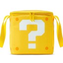 Bolsa térmica plegable amarilla en forma de cubo de 22 cm con signo de interrogación, caja aislante para alimentos y bebidas, bolsa de picnic 2