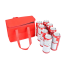 Bolsa térmica plegable para picnic (17 x 14 x 21 cm), portátil, para comida, almuerzo, colores neutros, plegable, con aislamiento. 2