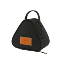 Bolsa térmica triangular 13,5x7x13 cm Com fecho Cor neutra Pequena bolsa isolante para alimentos Bebidas Bolsa portátil Mini caixa de almoço 8