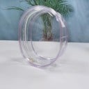 Bolsa transparente compacta para muñecas 13×10×5 cm PVC para almacenar y transportar muñecas, figuras y juguetes pequeños 3