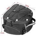 Bolsa trasera para moto 30×25×14 cm Bolsa para portaequipajes Adventure Equipaje para moto BMW Superficie de teflón Resistente a la abrasión 2