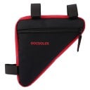 Bolsa triangular de ciclismo para cuadro de bicicleta 24 x 18 x 18 cm Cierre con velcro Bolsa de bicicleta duradera para herramientas 3