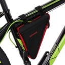Bolsa triangular de ciclismo para cuadro de bicicleta 24 x 18 x 18 cm Cierre con velcro Bolsa de bicicleta duradera para herramientas 8