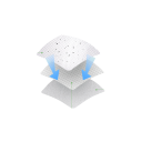 Bolsas de polvo para aspiradora 10 uds 28,5 x 14,8 cm Tela Bolsas de repuesto compatibles con Vorwerk VK140 VK150 FP140 Bo Speed Kobold Material 2