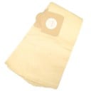 Bolsas de polvo para aspiradora Kärcher 10 uds Bolsas de papel beige Compatibles con modelos WD3 WD3200 WD3300 WD3.500P MV3 SE4001 SE4002 6.959-130 2