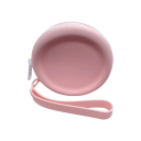 Bolsita circular para golosinas para perros con cremallera alrededor 9 x 9 x 3 cm Asa para colgar y barrera contra olores Fácil 7