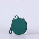 Bolsita para golosinas para perros con cremallera y asa para colgar 9 cm Forma circular plana para el bolsillo Retiene olores 6