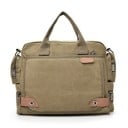 Bolso bandolera de lona para hombre de marca, 35 x 29 x 13 cm, bolso de hombro grande de viaje para hombre, bolso informal para llevar 3