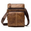 Bolso bandolera de piel para hombre T435 8