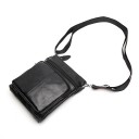 Bolso bandolera de piel para hombre T435 5
