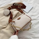 Bolso bandolera de piel para mujer M707 2