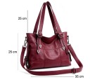 Bolso bandolera de piel para mujer 2