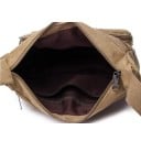 Bolso bandolera unisex de lona 31×11×24 cm Mochila casual y bolso bandolera Bolso de viaje para hombre y mujer Monedero para ciudad 6