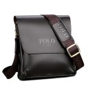 Bolso bandolera vertical de piel para hombre 24×21×7 cm Bolso de hombro tipo polo de negocios informal Bolso para documentos Paul Bolso 3