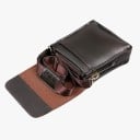 Bolso bandolera vertical de piel para hombre 24×21×7 cm Bolso de hombro tipo polo de negocios informal Bolso para documentos Paul Bolso 5