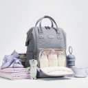 Bolso cambiador de maternidad con puerto USB 1
