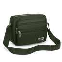 Bolso de hombro de gran capacidad para hombre, mochila de nailon impermeable, multibolsillos, mochila de trabajo duradera para negocios y uso diario. 7