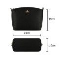 Bolso de hombro de lujo para mujer - Negro 6