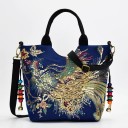 Bolso de hombro étnico para mujer 2