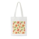 Bolso de lona para mujer color melocotón 4