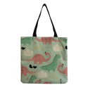 Bolso de lona para mujer dinosaurio 6