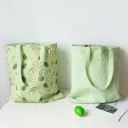 Bolso de lona para mujer, doble cara 8