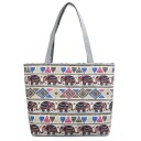 Bolso de lona para mujer elefantes 2