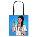 Bolso de lona para mujer enfermera 9