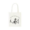 Bolso de lona para mujer esqueleto 3