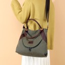 Bolso de lona para mujer J110 7