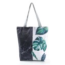 Bolso de lona para mujer Monstera 1