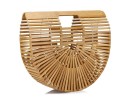 Bolso de madera extravagante para mujer 1