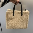 Bolso de mano de lana para mujer M1549 6