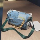 Bolso de mano de mezclilla para mujer M1817 5