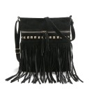 Bolso de mano de mujer con flecos M1751 3