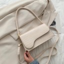 Bolso de mano de mujer con imitación de piel de serpiente M842 2