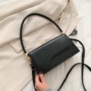 Bolso de mano de mujer con imitación de piel de serpiente M842 1