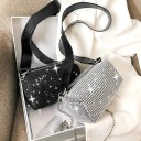 Bolso de mano de mujer con pedrería M1099 1