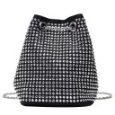 Bolso de mano de mujer con pedrería M1459 4