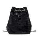 Bolso de mano de mujer con pedrería M1459 5