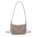 Bolso de mano de mujer con pedrería M1483 6