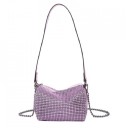 Bolso de mano de mujer con pedrería M1483 4