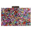 Bolso de mano de mujer con purpurina 9