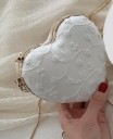 Bolso de mano de mujer corazón M1648 1