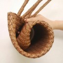 Bolso de mano de paja para mujer M1244 4