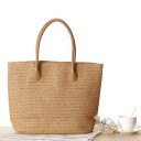 Bolso de mano de paja para mujer M1372 3